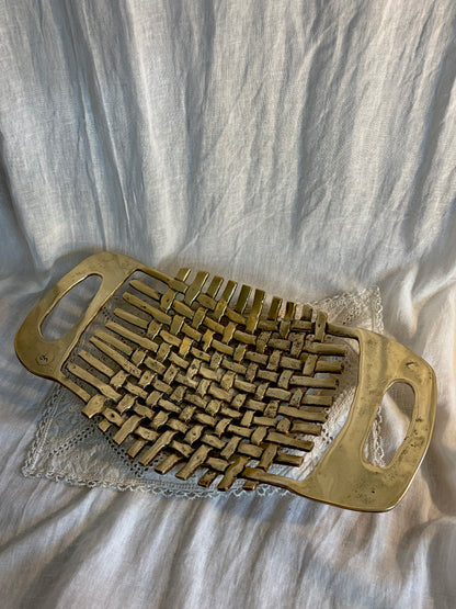 Brass Fruit Bowl By David Marshall c1980