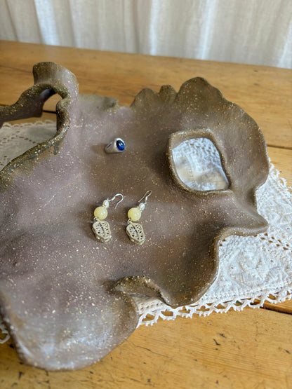 Biomorphic Pottery Tray
