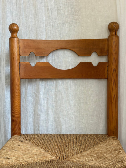 Rare Danish Razor Back Chair