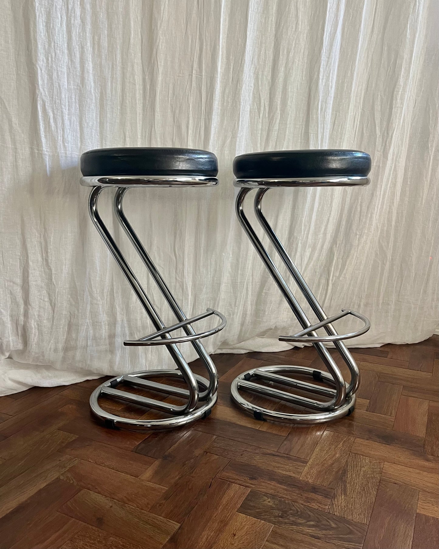 A Pair of Italian ‘Z’ Stools