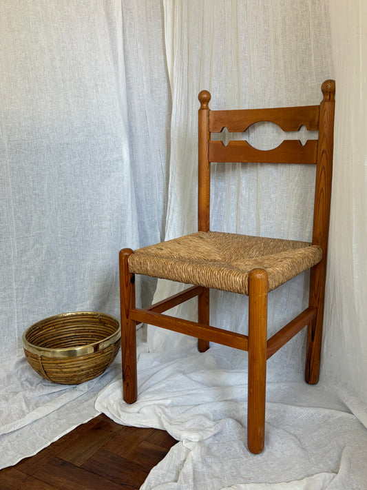 Rare Danish Razor Back Chair