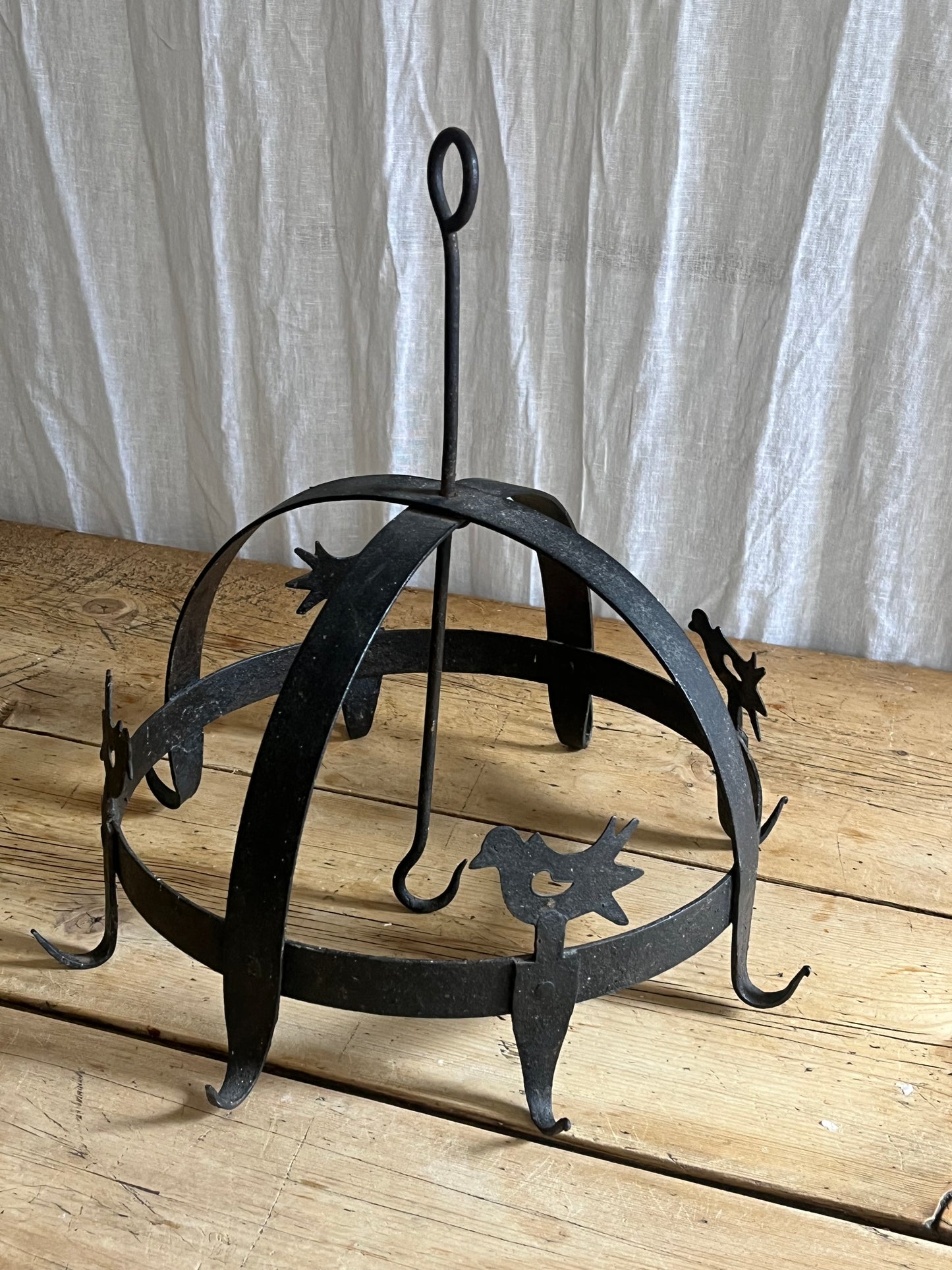 French Wrought Iron Game Hooks