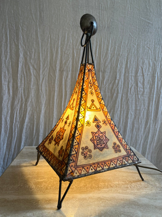 Moroccan Pyramid Floor Lamp
