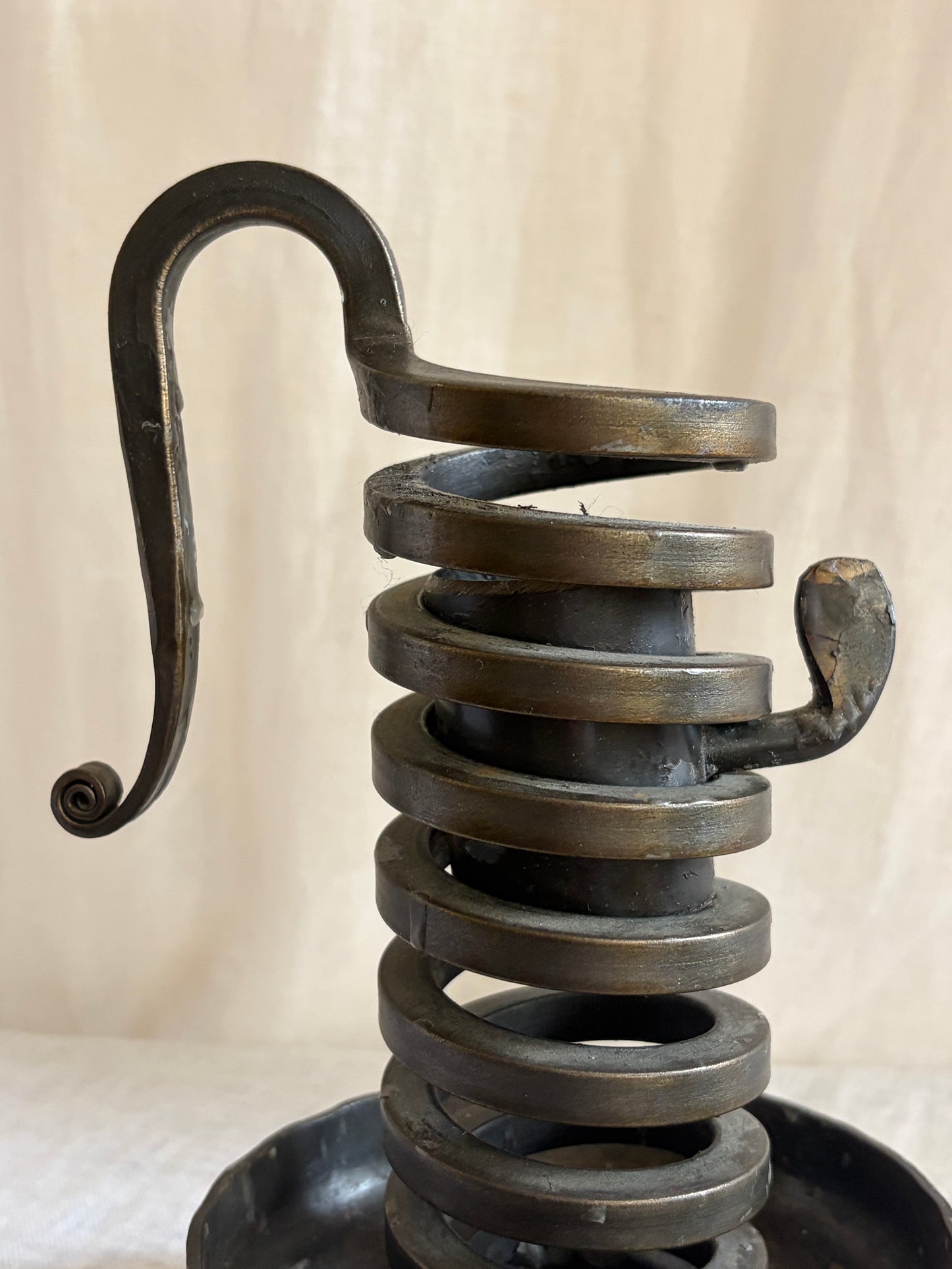 Large ‘Rat De Cave’ Wind Up Candle Holder