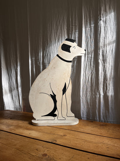 “His Master’s Voice” Folk Art Door Stop