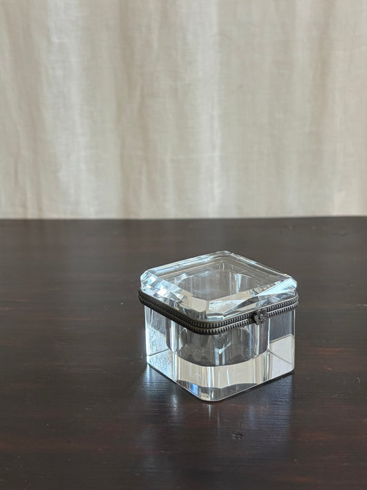 Art Deco Glass Inkwell