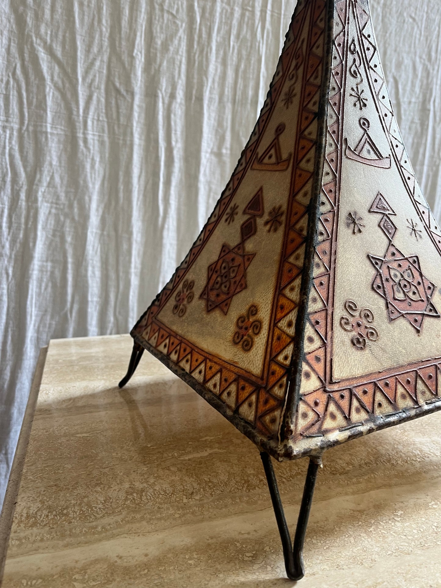 Moroccan Pyramid Floor Lamp