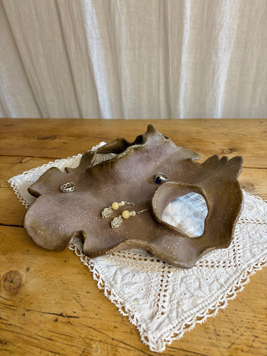 Biomorphic Pottery Tray