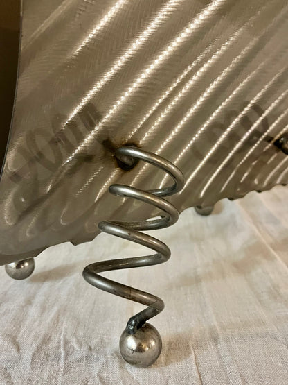 Wavy Post Modern Magazine Rack