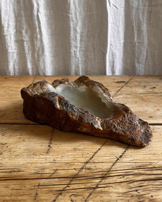 Natural Agate Ash Tray c1960