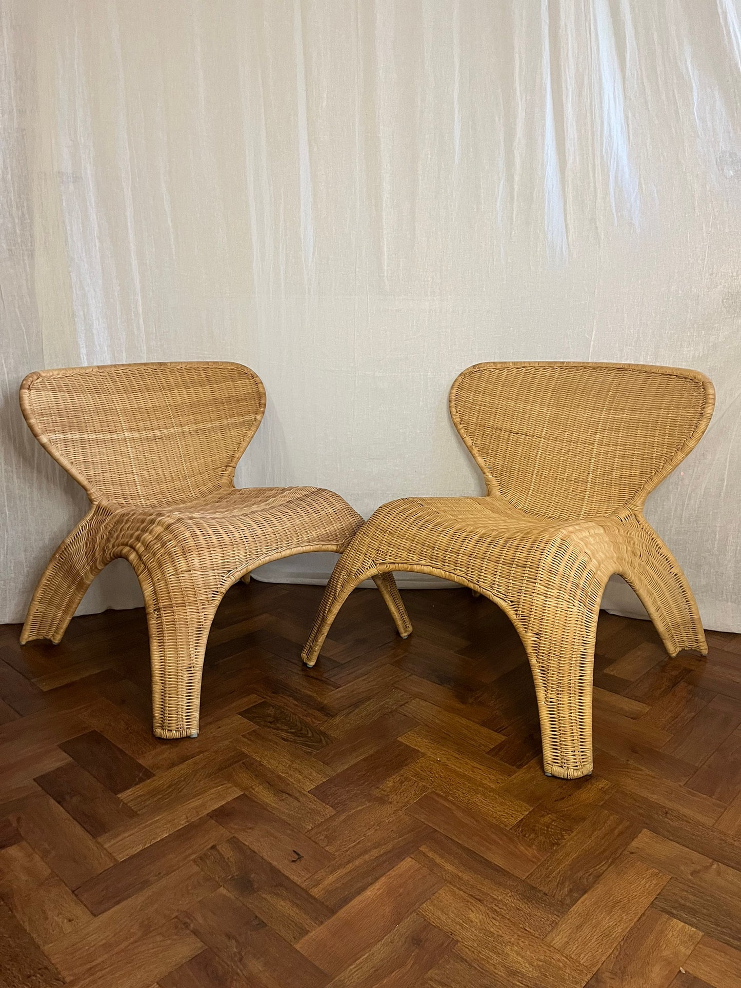 Scandinavian Rattan Chairs