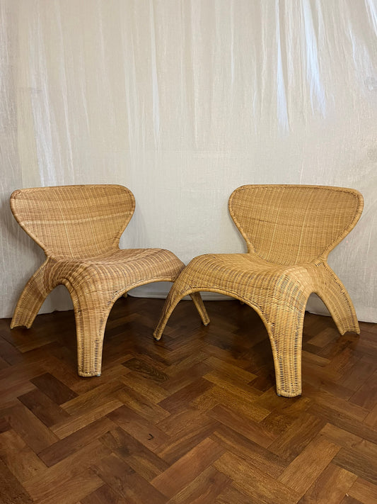 Scandinavian Rattan Chairs