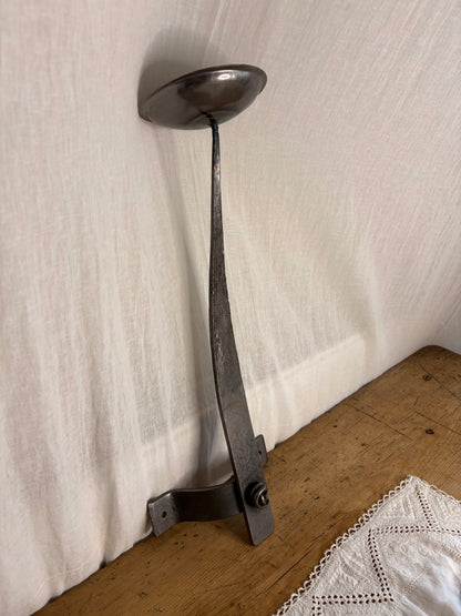A Pair Of Forged Jacobean Style Candle Sconces