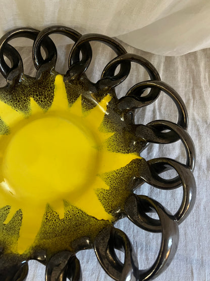 Ceramic Woven Bowl by Vallauris