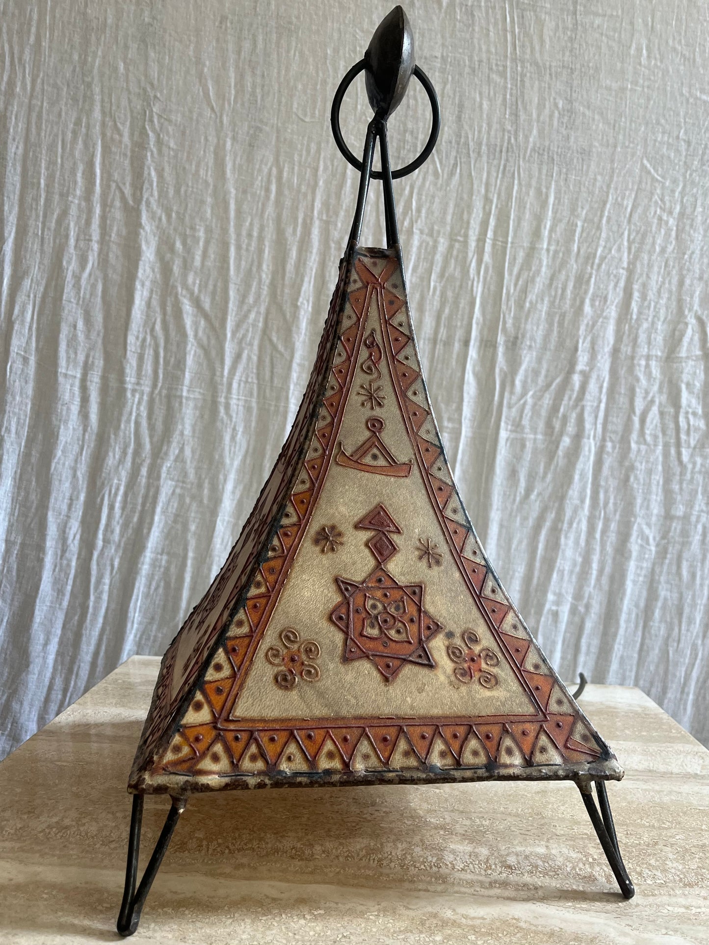 Moroccan Pyramid Floor Lamp