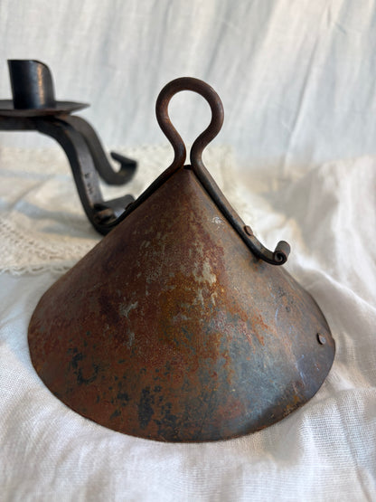 Mid 20th C Candle Holder With Snuffer