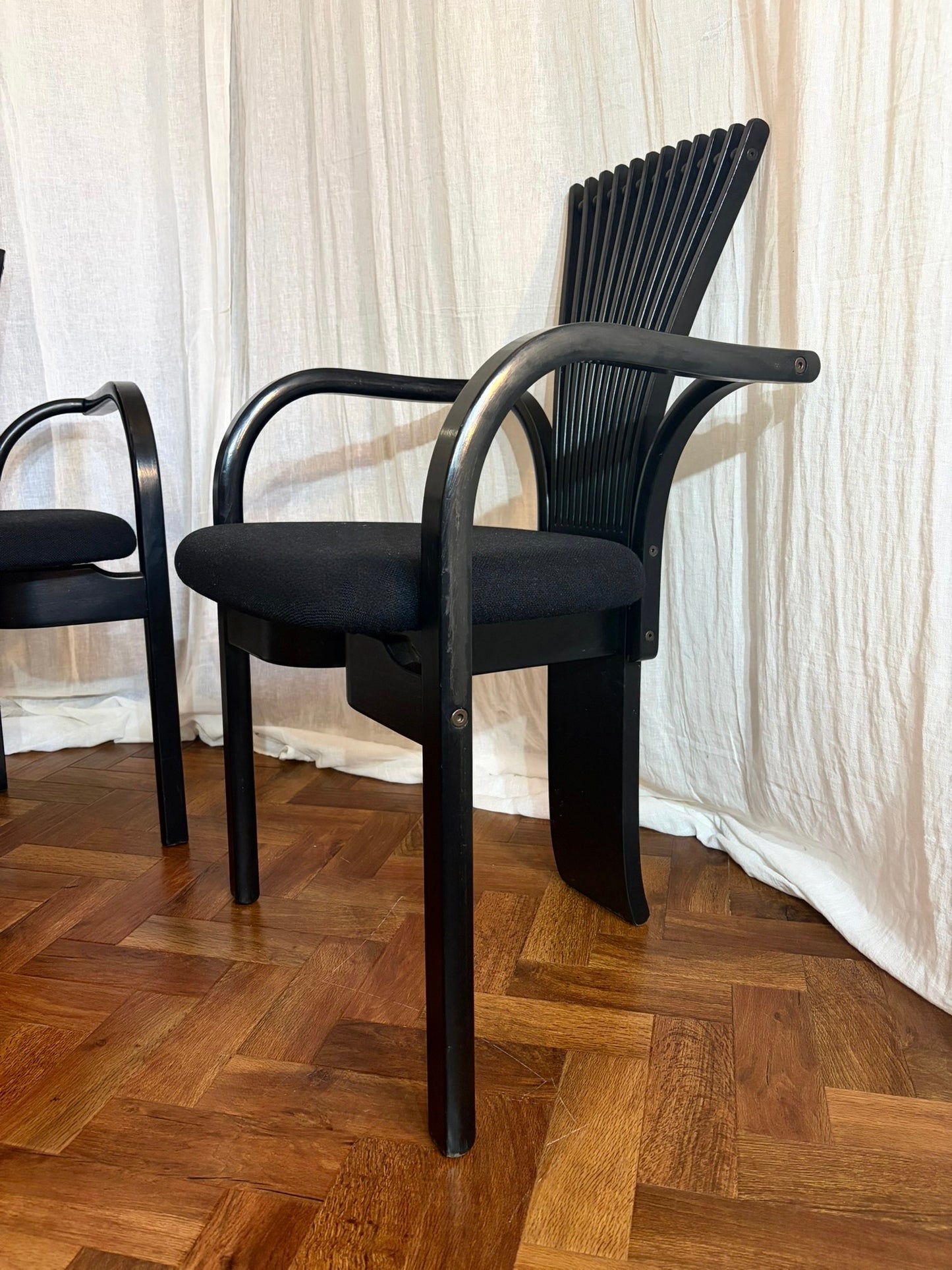 6 ‘Totem’ Dining Chairs By Torstein Nilsen c1980