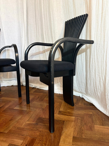 6 ‘Totem’ Dining Chairs By Torstein Nilsen c1980