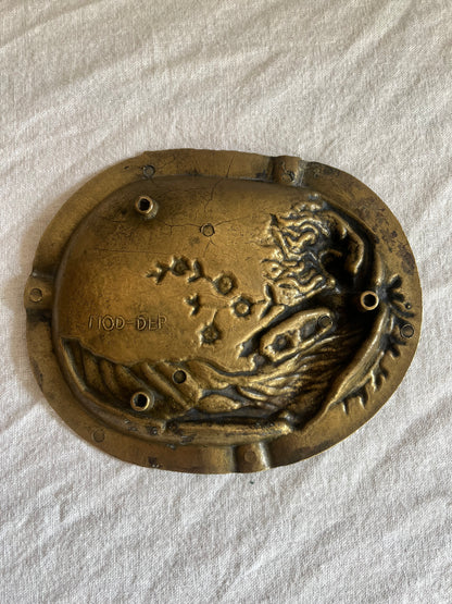 Art Nouveau Bronze Tray