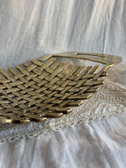 Brass Fruit Bowl By David Marshall c1980