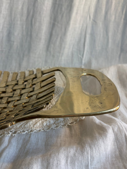 Brass Fruit Bowl By David Marshall c1980