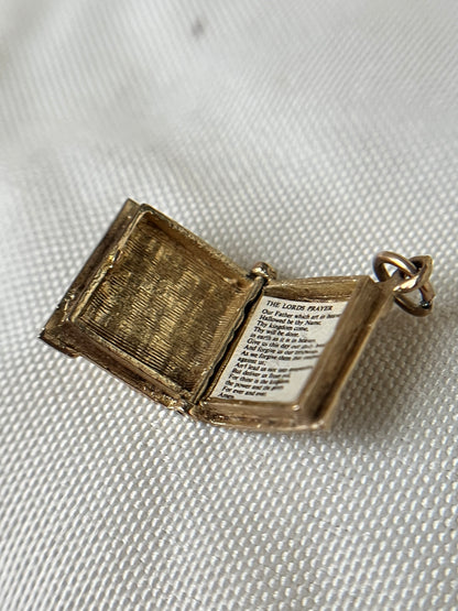 Vintage Holy Bible Pendant