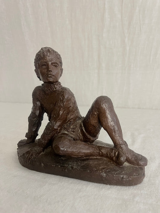‘Young Boy Seated’ By Karin Jonzen (1914-1998)