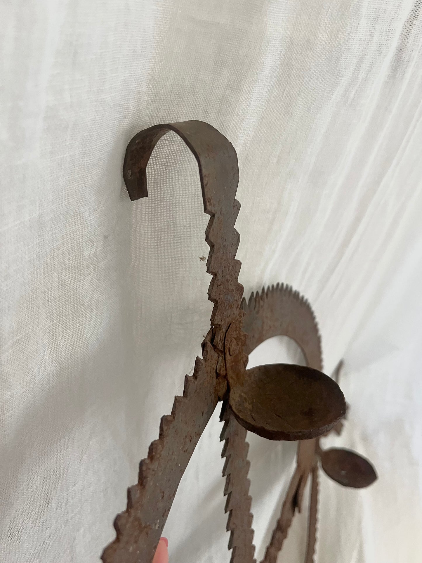 Wrought Iron Candle Sconce