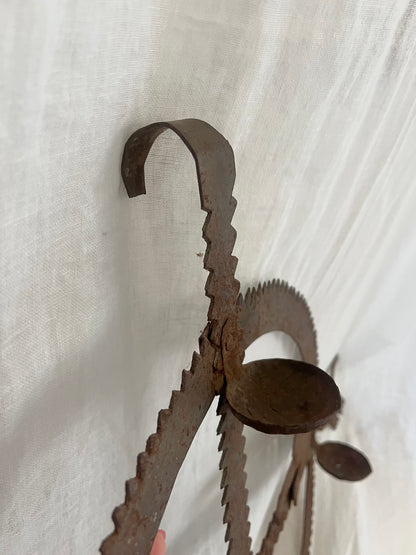 Wrought Iron Candle Sconce