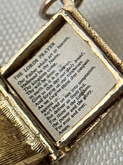 Vintage Holy Bible Pendant