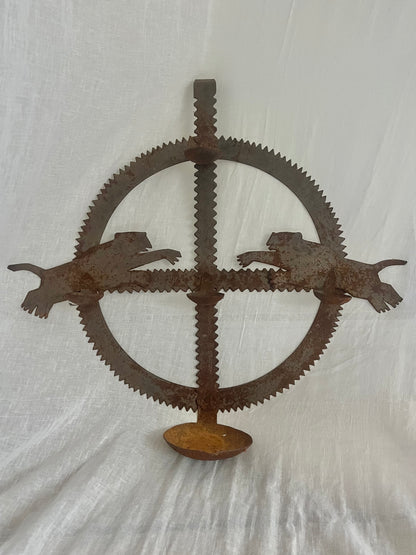 Wrought Iron Candle Sconce