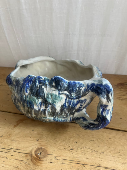 Irregular German Keramik Bowl