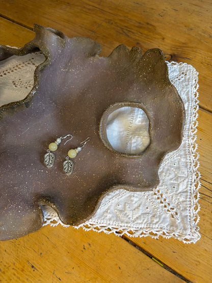 Biomorphic Pottery Tray