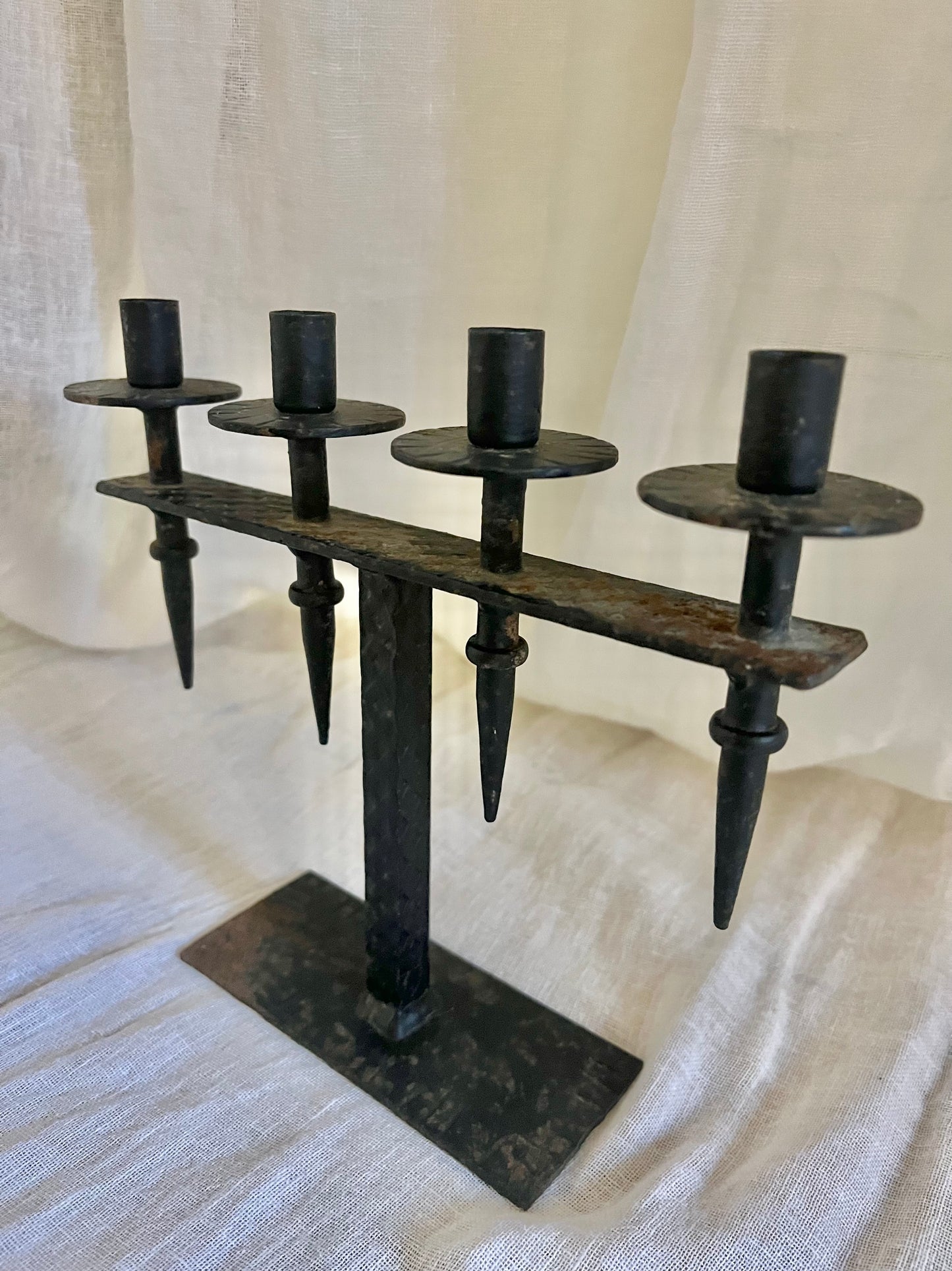 Swedish Brutalist Candelabra c1940