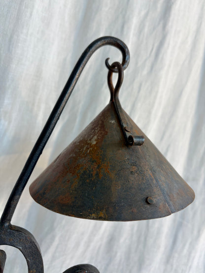 Mid 20th C Candle Holder With Snuffer