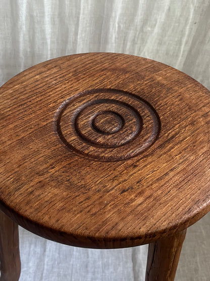 Rustic Tripod Stool