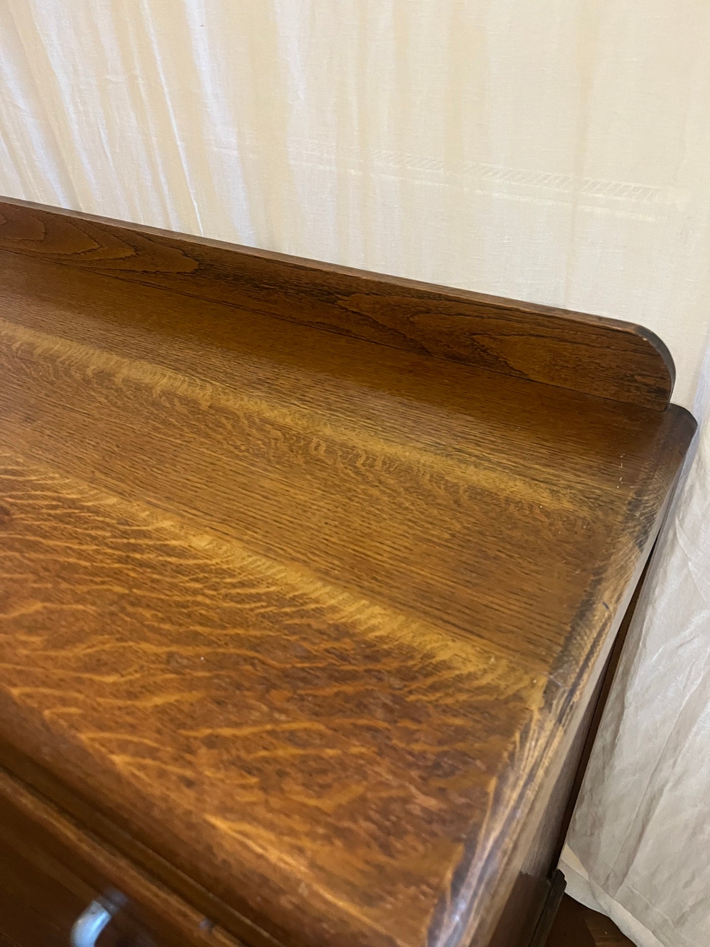 Art Deco Oak Chest Of Drawers