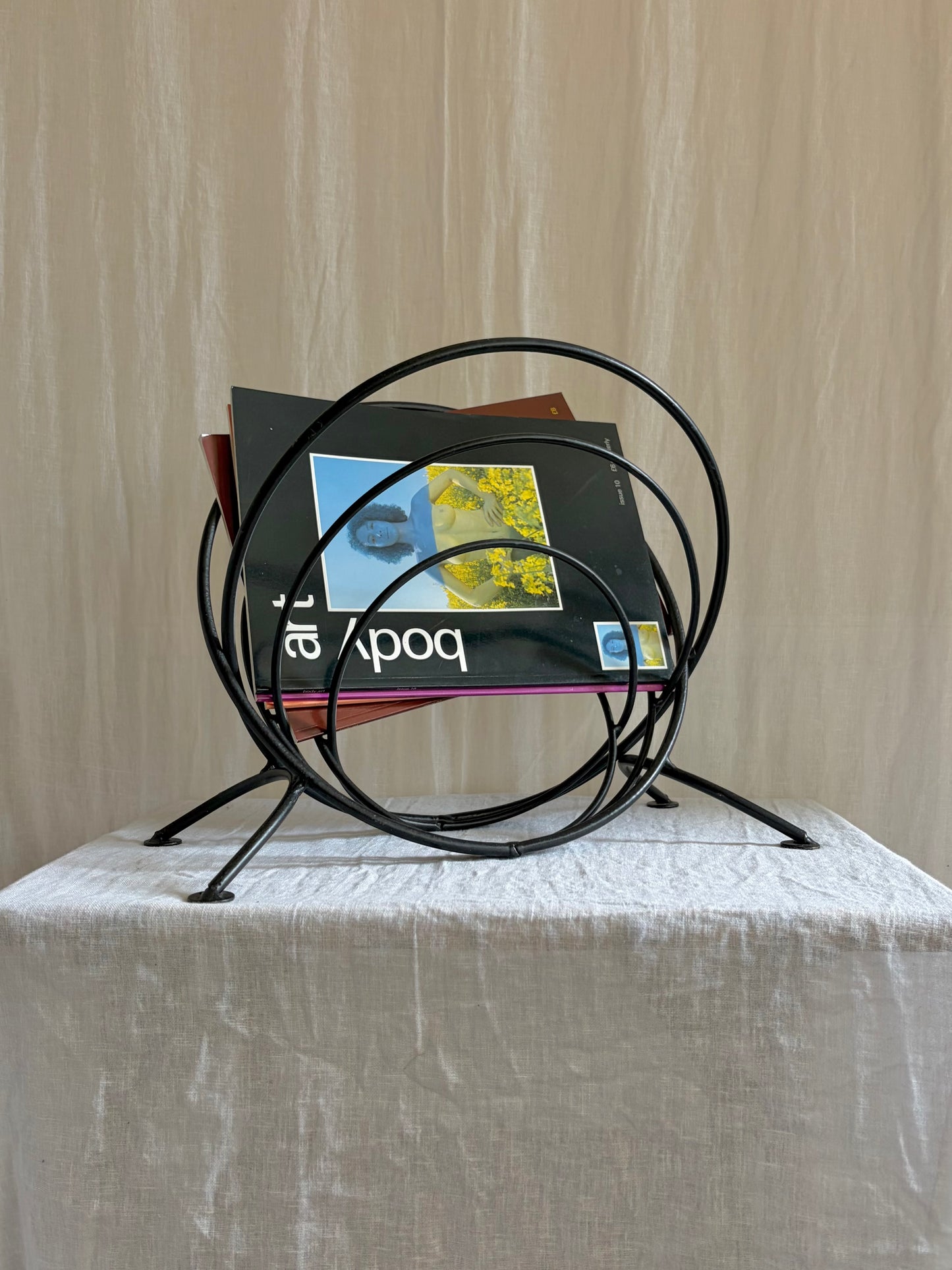 Mid Century Magazine Rack