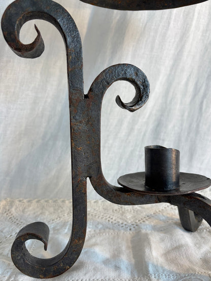 Mid 20th C Candle Holder With Snuffer