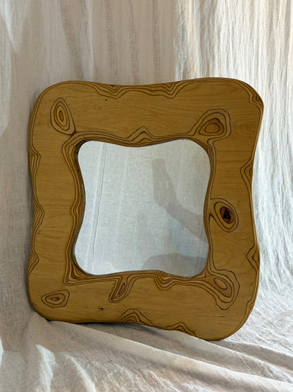 Post Modern Birch Mirror