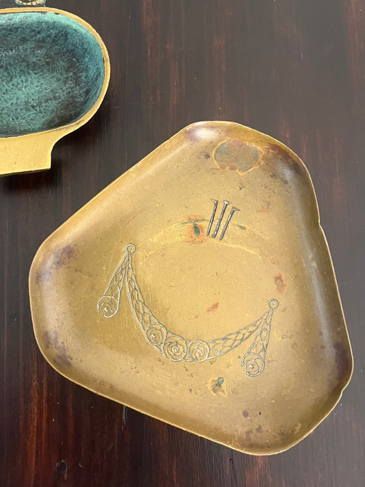 Small Brass Catch All Dish