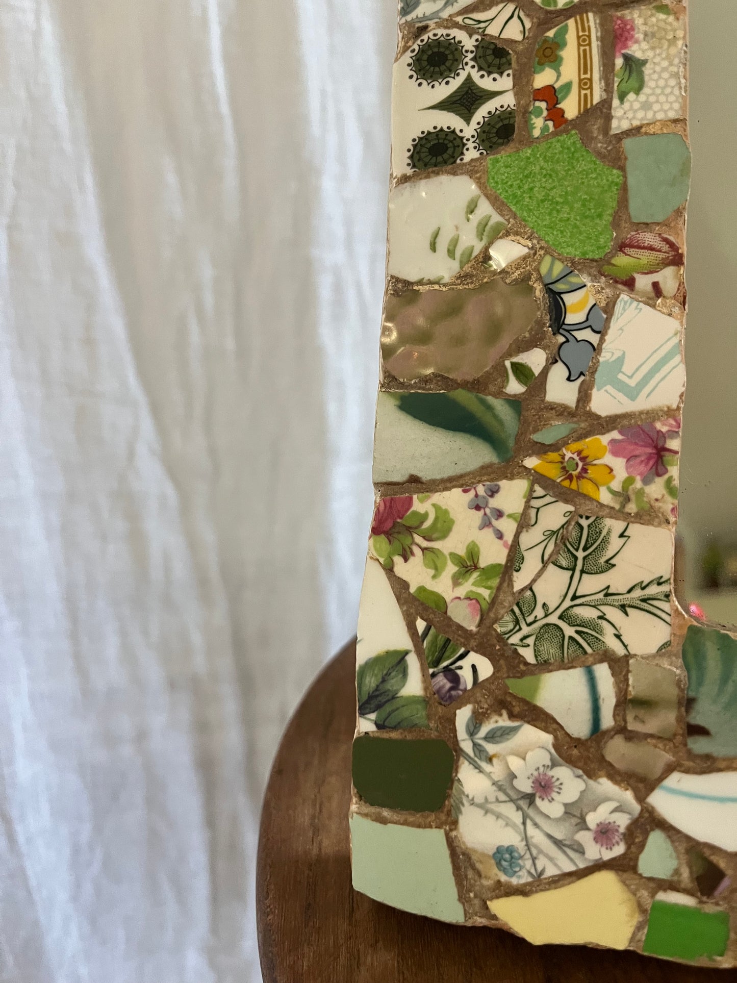 Small ‘Pique Assiette’ Table Mirror