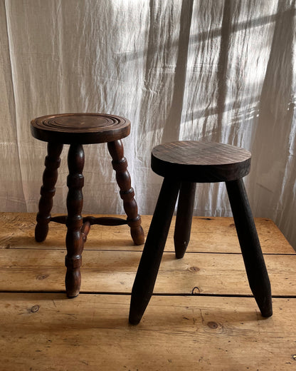 Vintage French Farmhouse Stool