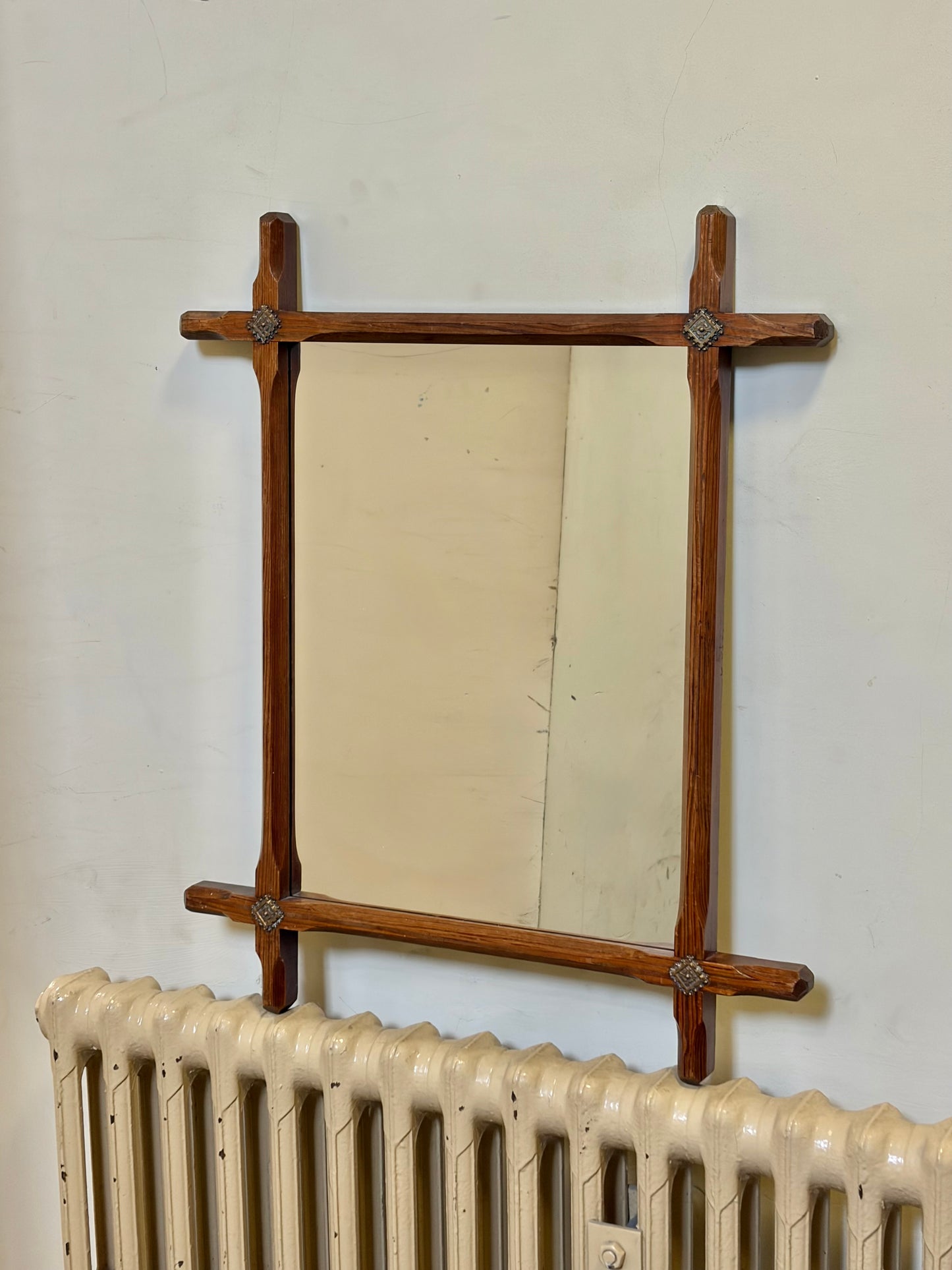 Arts & Crafts Oxford Mirror