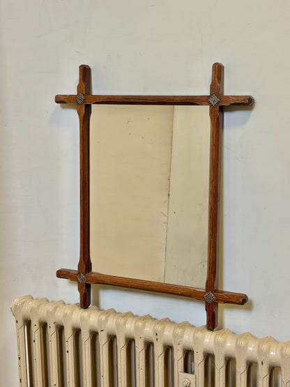 Arts & Crafts Oxford Mirror