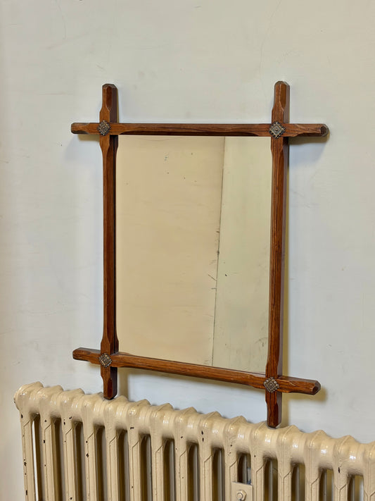 Arts & Crafts Oxford Mirror