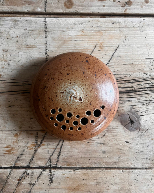 Small Pebble Bud Vase signed “F. Soleil”