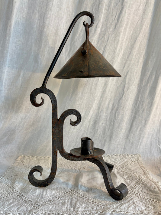 Mid 20th C Candle Holder With Snuffer