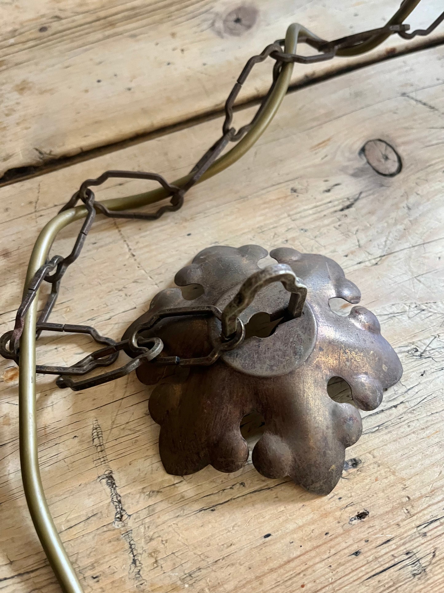 Maison Bagués Style Flower Chandelier c1970