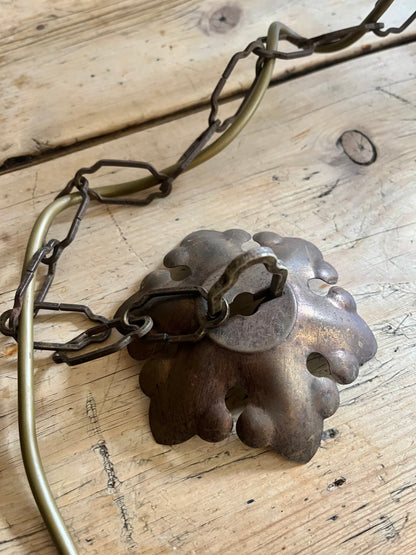 Maison Bagués Style Flower Chandelier c1970